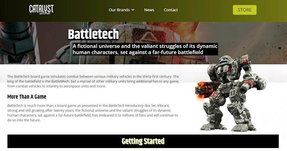 Battletech Legendary Mech Combat